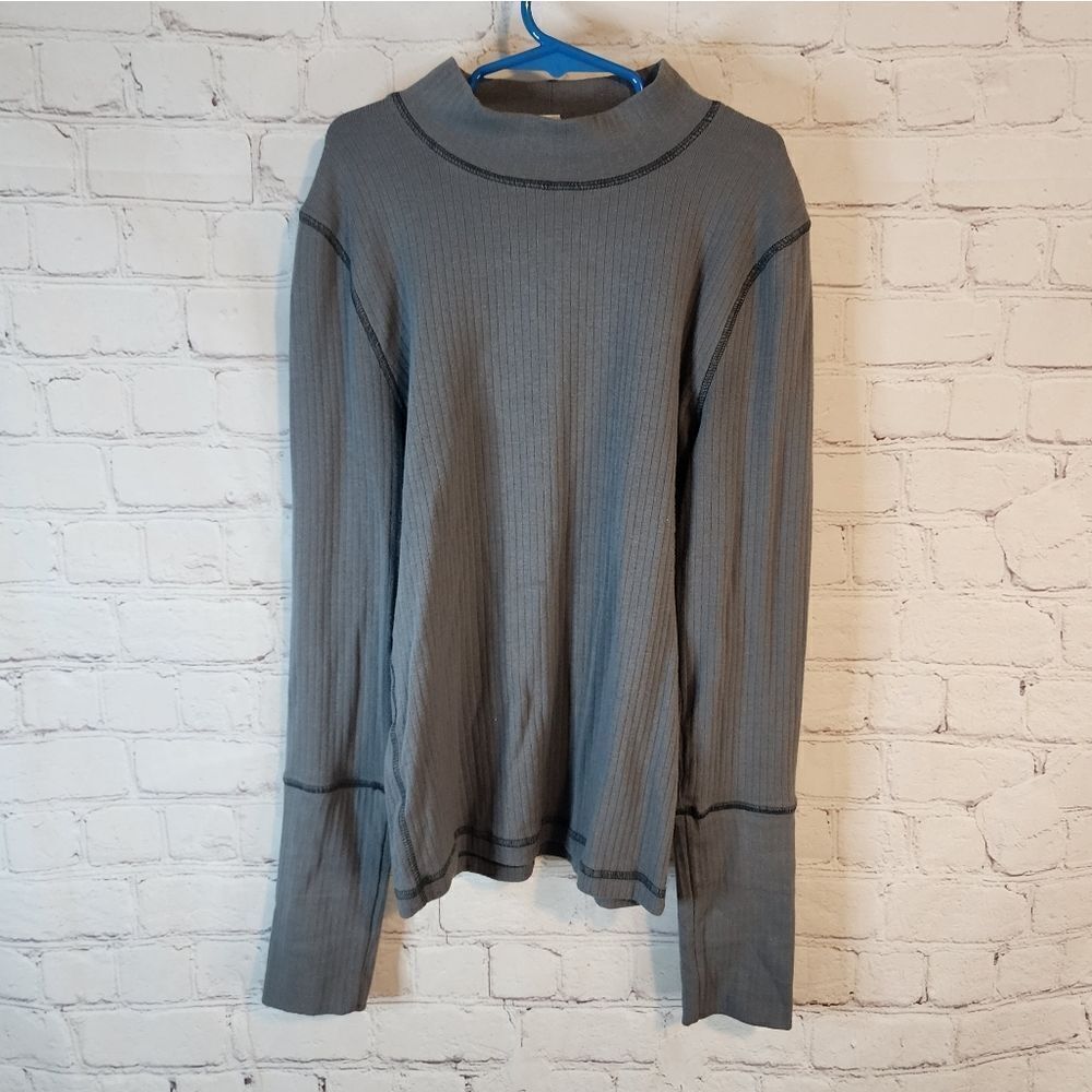 Women's Free People thermal longsleeve shirt, size small